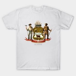 1876 Delaware Coat of Arms T-Shirt